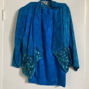 Vintage Silk Outfit set